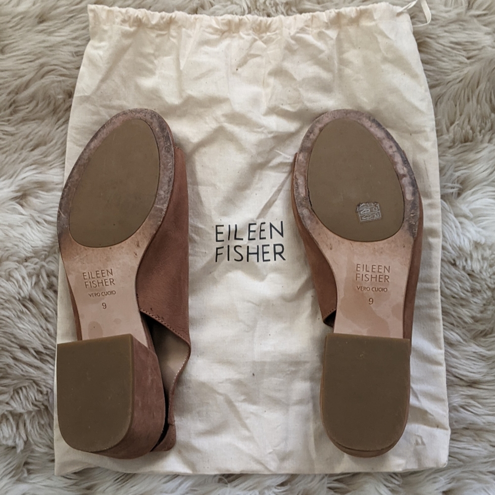 Eileen Fisher Leigh Nubuck Slingback - Picture 11 of 11